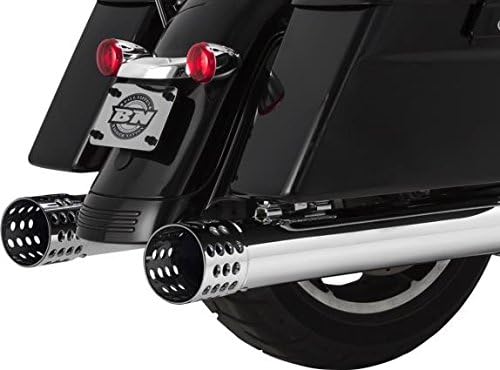 Paul Yaffe Originals 18881 4in. Cult 45 Slip-On Muffler - Chrome HolyMoly