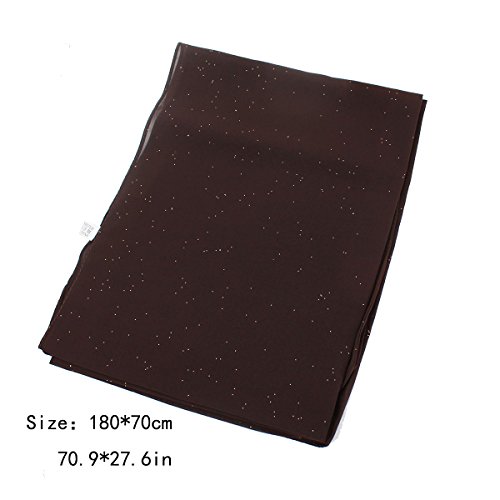 2 Glitter+Sequins+Headscarf+Lightweight+Breathable