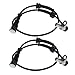 AUTEX 2PCS ABS Wheel Speed Sensor Rear Left & Right ALS1168 compatible with Land Rover Discovery 1999 2000 2001 2002 2003 2004 4.0L 4.6L