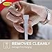 Command Medium Brushed Nickel Hooks, 2 Wall Hooks and 4 Command Strips, Damage-Free Hanging with Adhesive, No Tools Hanging Home and Room Decor, Holds up to 3 lb