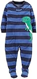 Carter's Little Boys' Graphic Fleece Footie (Toddler/Kid) - Dinosaur