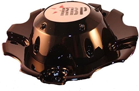 RBP Wheels Custom Center Cap Black (Set of 1) #C-218-1-UP C-218-1 93R/17"/18"/20"
