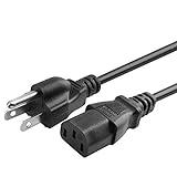 AC in Power Cord Outlet Socket Cable Plug Lead for