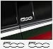 FIAT 500 B-Pillar Decal - 2 pcs in Set (White)