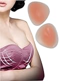 LANFEI Women Silicone Bra Inserts Triangle Push Up Bra Pads Enhancers