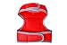 Dog Backpack Harness Puppy Vest - Soft Mesh Pet Padded Harnesses with Pocket,Red Small