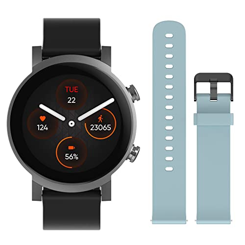 Ticwatch E3 Smart Watch Wear OS by Google for Men Women Plus 20mm Width  Silicone Watch Bands Strap Replacement