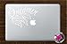 Dreamer Dream Catcher Word Quote and Feathers (White) Vinyl Decal Sticker