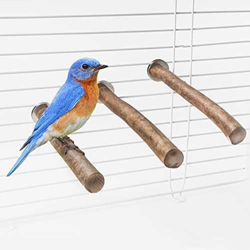 Niteangel Natural Wood Bird Cage Perch (3Piece Set) Pricepulse