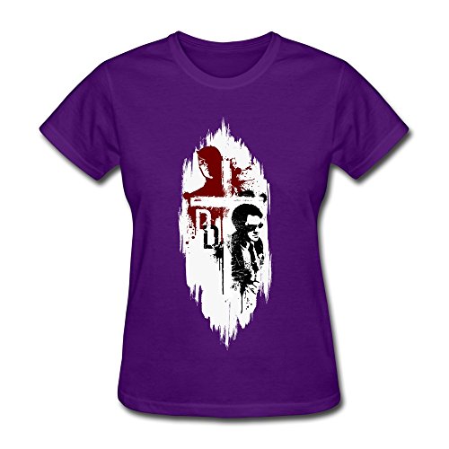 WXMY Men's 100% Cotton Marvel Comics Daredevil T-shirt S