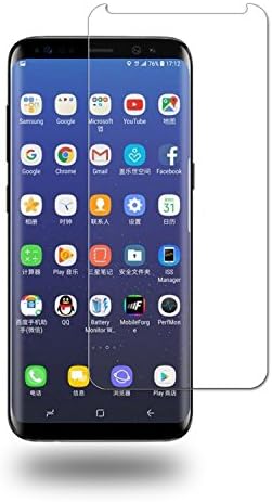 Galaxy S8 Plus Screen Protector,Vensss Tempered Glass [Case Friendly] 3D Curved Edge Ultra Clear 9H Hardness Anti-Scratch, Anti-Fingerprint,for Samsung Galaxy S8 Plus [No Foam Guarantee]