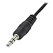 HTTX 3.5mm Male to Female Extension Slim Thin Auxiliary Audio Stereo Extension Cable Cord for Headphones (3 Feet, 2-Pack)
