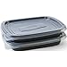 Glad Food Storage Containers - Glad OvenWare Container - 96 Ounce - 2 Containers (pack of 6)