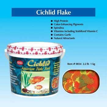 Ocean Star International Cichlid Flakes 2.2lb