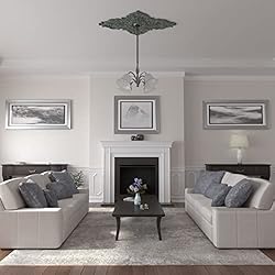 Ekena Millwork CM70X43MLAGC Melchor Diamond Ceiling