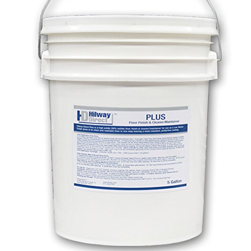Click Here to See More Images Hilway Direct PLUS Floor Finish & Cleaner/Maintainer, 5 Gal