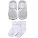 Delebao Baby Infant Lace Up Satin White Shoes Bootie Slippers Sneakers (9-12 Months, Shoes & Socks)