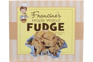 McJak Candy Company Francine's Maple Walnut Fudge, 8 Oz