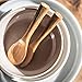 Miniware Natural Mao Bamboo Cutlery Set with Training Spoon, Fork, and Carry Case for Baby Toddler Kids - Promotes Self Feeding | Eco-Friendly Utensils | BPA Free | Modern and Simple Design