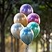 Frosttoad 12 Inch Pearlescent Metallic Latex Color Balloon，（50 Pcs) Birthday, Party, Banquet, Celebration, Holiday Balloon
