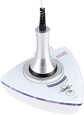RF Cavitation Ultrasonic Beauty Machine,40K Ultrasonic Cavitation RF Cellulite Fat Removing The Body Skin Lifting Massager Slimming Body Bodybuilding Equipment Professional Home Brow (100-240V)
