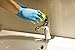 The Basic Medical Nitrile Gloves Medical Grade, Powder Free, Latex Rubber Free, Disposable, Non Sterile, Food Safe, Textured, Blue Color, Convenient Dispenser Pack of 100, Size Medium