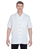 UltraClub Men's Cabana Breeze Camp Shirt