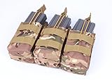 NordStone Triple Stacker M4 M16 Open Top Magazine Pouch with Bungee System