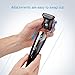 Trimmer for Men. Hair, Beard and Facial Hair Trimmer, Mens Face and Body Shaver and Groomer, Cordless and Electric Clippers Kit for Men, Moustache and Sideburn Grooming Kit by Vincent Verne