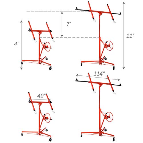 5 Goplus+11AA+Drywall+Panel+Lifter