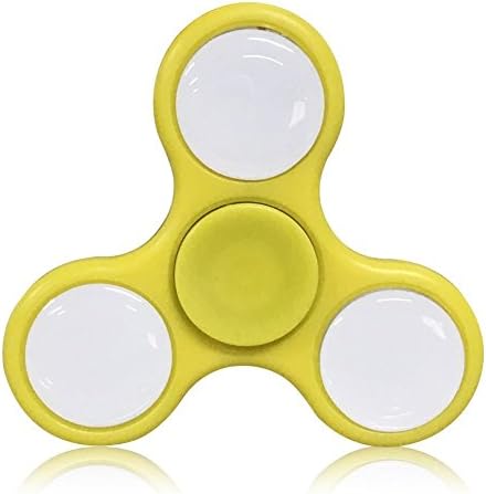 Fidget Hand Spinner with Light, Tri Spinner Toy with 3 Colored Shining, Anxiety Toy Helps Focus, Stress Reducer, Perfect for ADD, ADHD, Anxiety, and Autism Adult Children