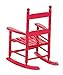 Classic Child's Porch Rocker - Red