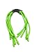 Everydlife Stainless Adjustable Hunting Slingshot 6-String Rubber Bands, 2 Pieces Rubber Bands for Professional Outdoor Slingshot