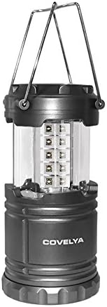 [Christmas Deal] LED Camping Lantern Battery Operated,Bright LED Lantern Flashlights Portable Collapsible Flashlights For Hurricane,Storm,Power Outage,Emergency(Gray)