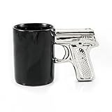 Pistol Grip Coffee Mug - Premium Ceramic - Gun Lover's Gift
