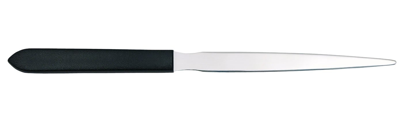 Wedo 21.5 cm Stainless Steel Blade/Black Plastic Handle Letter Opener