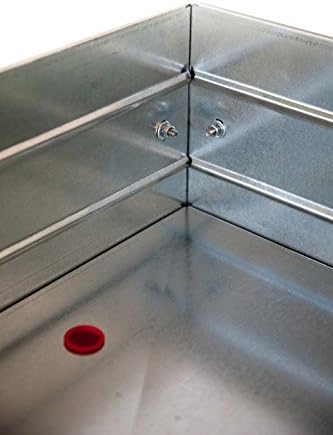 MESA DE CULTIVO Acero Galvanizado. Medidas: Largo 150cm x Ancho ...