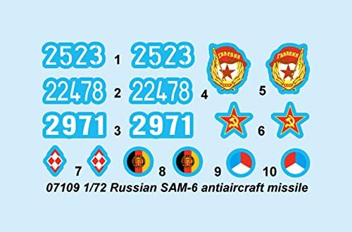 Trumpeter 1: 72 - Russian Sam-6 Anti-Aircraft Missile, Various, Small - Image 4