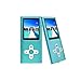 RHDTShop MP3 Player MP4 Player with a Internal 16GB Card, Ultra Slim 1.7 inch LCD Screen, Support UP to 64GB Card, Rechargeable Battery, Portable Digital Music Player, Video Player, E-Book-Blue&White