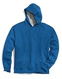 Champion Men`s Powerblend Fleece Pullover Crew, M, Deep Hotline Blue
