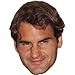 Roger Federer Celebrity Mask, Card Face and Fancy Dress Mask