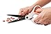 Titanium Scissors 4 Pack (3 8-inch and 1 5-inch) - All Purpose Ultra Sharp Blades for Cutting Paper Fabric and Plastic