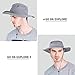 Fishing Hat Sun Hat UV Protection Wide Brim Cap for Men Women Boonie for Safari Beach Golf