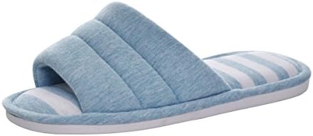 Memorygou Womens House Slippers, Cozy Memory Foam Casual Indoor Outdoor Open-Toe Shoes