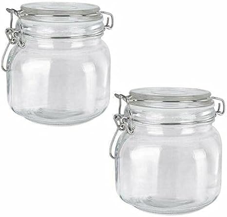 Amazon スパイスボトルセット 1 2 5 25 Ozの気密な食品滑らかなガラスメイソンクォートjars Rids広がり台所のキッチン の装飾貯蔵容器スパイス瓶のキッチンアクセサリーのキッチン収納食品収納 保存容器 キャニスター オンライン通販