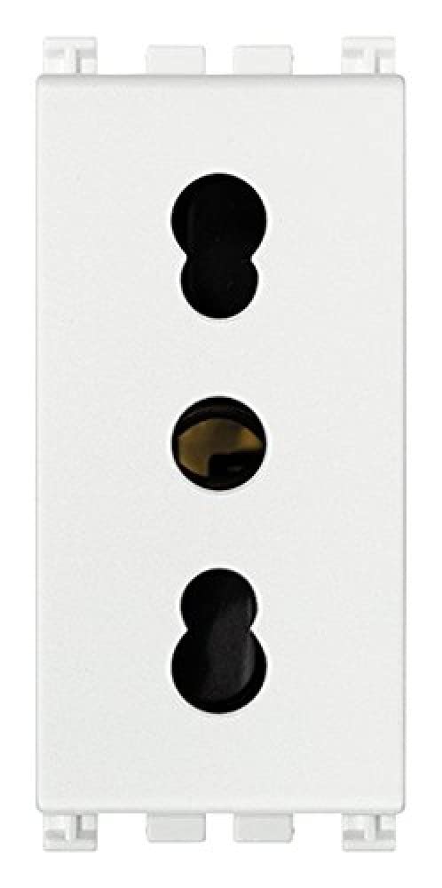 VIMAR 0r19203.b Plug 2P + T 16 A P17/11, White