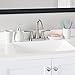 Home Basics 4Pc Bath Accessory Set White,