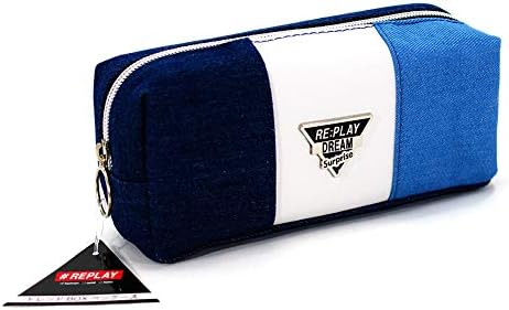 ペンケース 女の子 筆箱 女の子 タイプ トリコロール 100 品質保証 激安超特価 高校生 文房具 オフィス用品 Replay ビューティー 中学生 一般 正規品送料無料 デニム B07w4ybbgz クラックス 新作製品 世界最高品質人気 ボックス 大人 事務用品