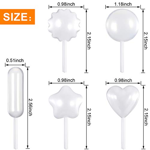 250 Pieces 4 ml Cupcake Pipettes, Mini Disposable Transfer Pipettes