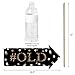 Funny Adult 50th Birthday - Gold - Birthday Party Photo Booth Props Kit - 10 Piece